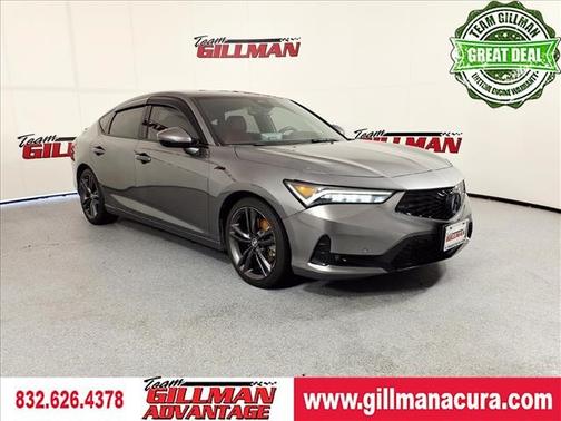 Liquid Carbon Metallic 2023 Acura Integra
