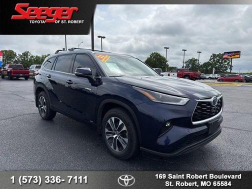 Blueprint 2021 Toyota Highlander Hybrid XLE