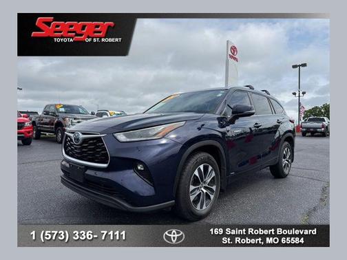 Blueprint 2021 Toyota Highlander Hybrid XLE