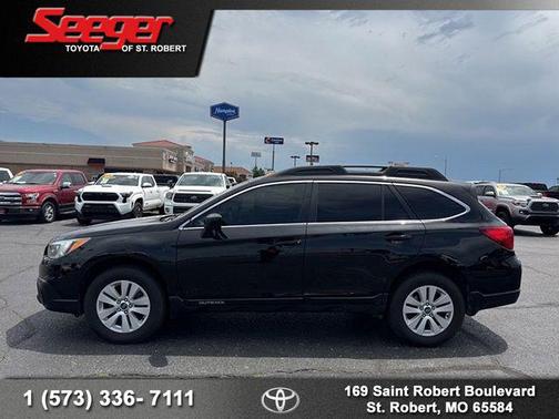 Crystal Black Silica 2017 Subaru Outback 2.5i Premium