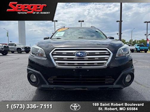Crystal Black Silica 2017 Subaru Outback 2.5i Premium