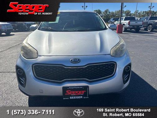 Sparkling Silver 2018 Kia Sportage LX