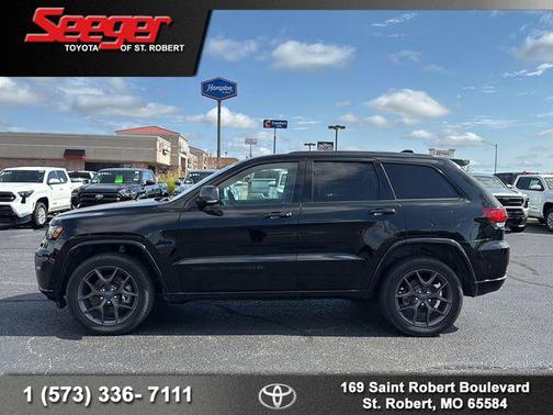 Black Awd 2021 Jeep Grand Cherokee 80th Anniversary 4X4