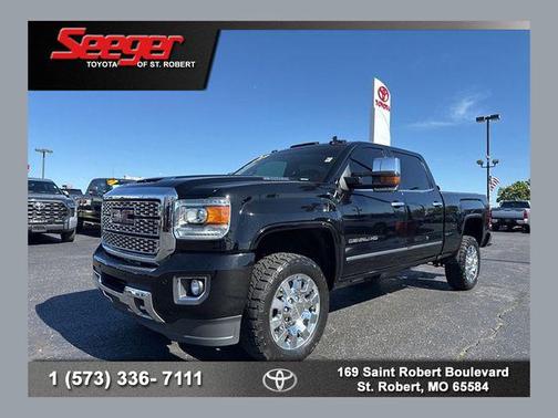 Onyx Black 2019 GMC Sierra 2500 Denali