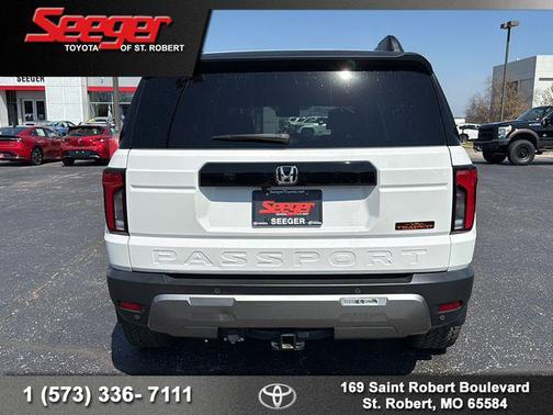 Platinum White Pearl 2026 Honda Passport AWD TrailSport Elite