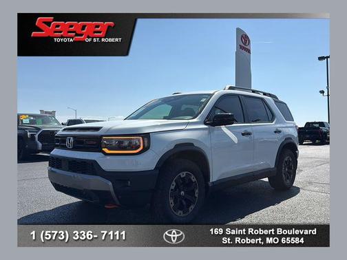 Platinum White Pearl 2026 Honda Passport AWD TrailSport Elite