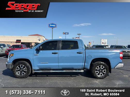 Cavalry Blue 2019 Toyota Tundra SR5