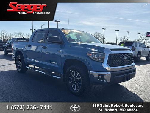 Cavalry Blue 2019 Toyota Tundra SR5