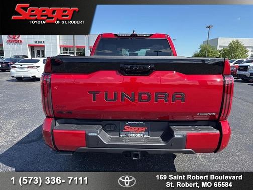 Supersonic Red 2026 Toyota Tundra Hybrid Platinum