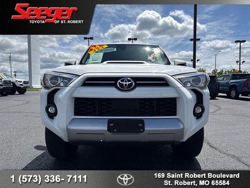 White 2024 Toyota 4Runner TRD Off Road Premium