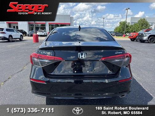 Crystal Black Pearl 2023 Honda Civic Sport