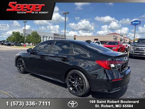 Crystal Black Pearl 2023 Honda Civic Sport