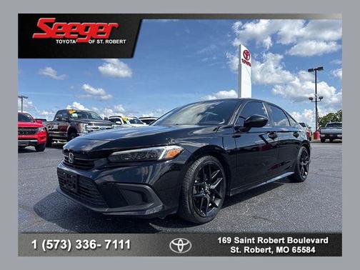 Crystal Black Pearl 2023 Honda Civic Sport