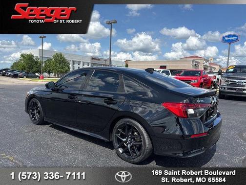 Crystal Black Pearl 2023 Honda Civic Sport
