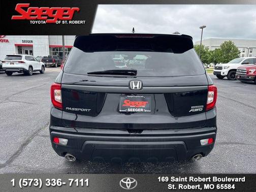 Black 2021 Honda Passport AWD Touring