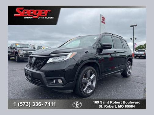 Black 2021 Honda Passport AWD Touring