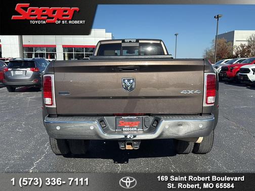 2018 RAM 3500 Laramie Crew Cab 4x4 8' Box