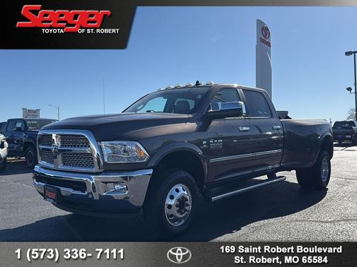 2018 RAM 3500 Laramie Crew Cab 4x4 8' Box