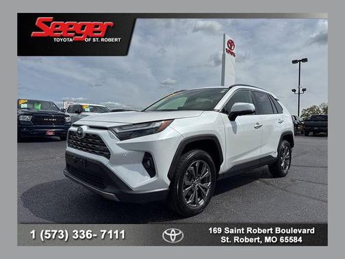 Wind Chill Pearl 2023 Toyota RAV4 Hybrid Limited