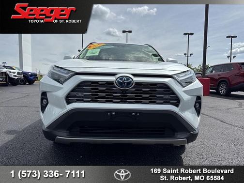 Wind Chill Pearl 2023 Toyota RAV4 Hybrid Limited