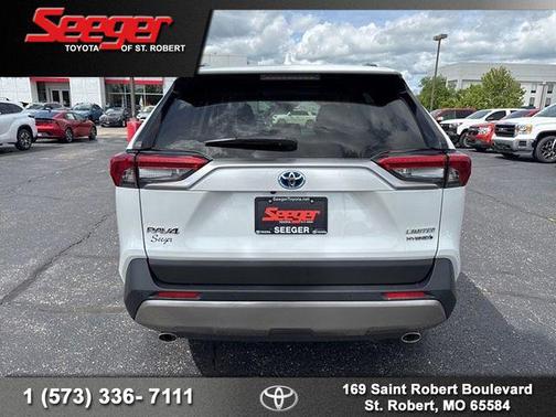 Wind Chill Pearl 2023 Toyota RAV4 Hybrid Limited