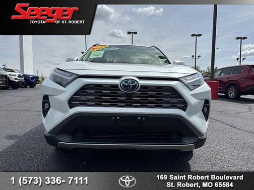 Wind Chill Pearl 2023 Toyota RAV4 Hybrid Limited