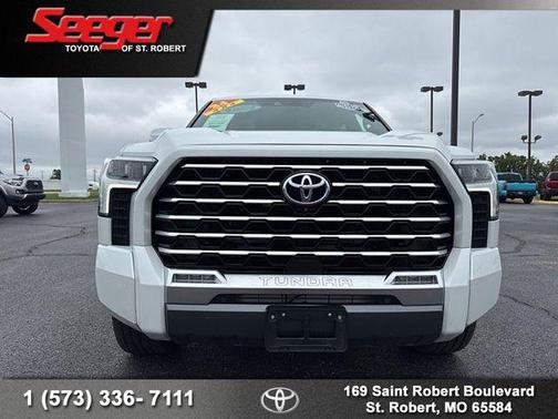Wind Chill Pearl 2024 Toyota Tundra Hybrid Capstone