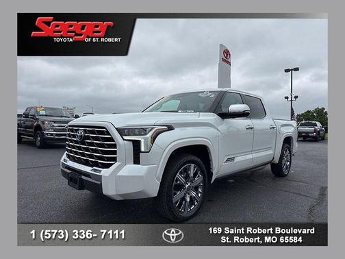 Wind Chill Pearl 2024 Toyota Tundra Hybrid Capstone