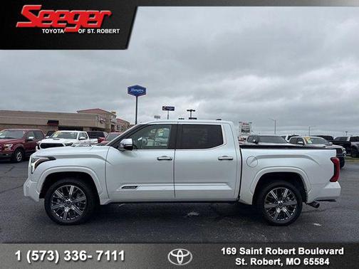 Wind Chill Pearl 2024 Toyota Tundra Hybrid Capstone