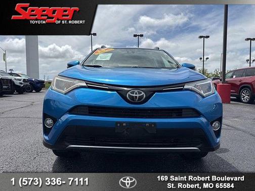 Electric Storm Blue 2018 Toyota RAV4 XLE