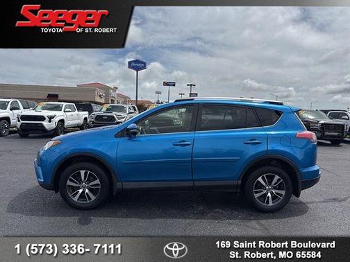 Electric Storm Blue 2018 Toyota RAV4 XLE