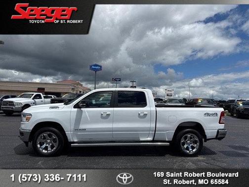 Bright White Clearcoat 2022 RAM 1500 Big Horn/Lone Star