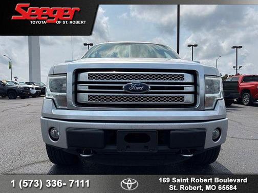 Ingot Silver Metallic 2013 Ford F-150 Platinum