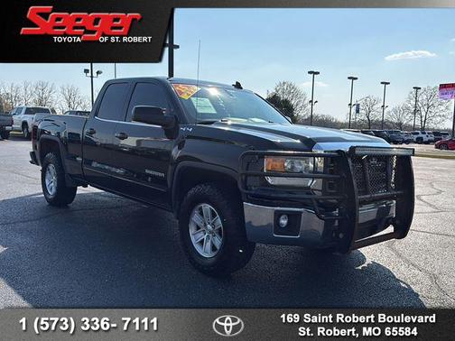 Onyx Black 2015 GMC Sierra 1500 SLE