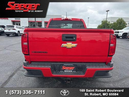 Red Hot 2019 Chevrolet Colorado WT