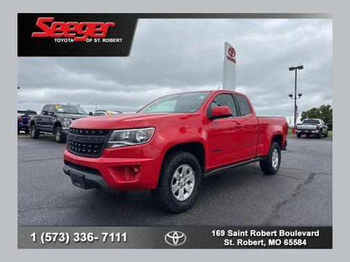 Red Hot 2019 Chevrolet Colorado WT