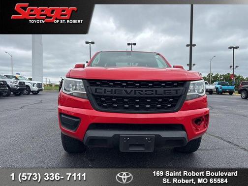 Red Hot 2019 Chevrolet Colorado WT
