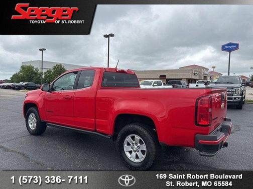 Red Hot 2019 Chevrolet Colorado WT