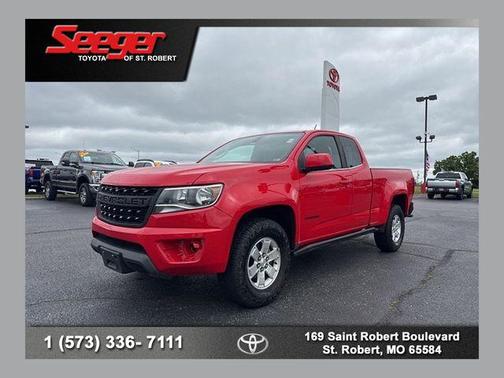 Red Hot 2019 Chevrolet Colorado WT