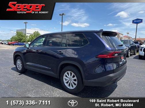 Blueprint 2025 Toyota Grand Highlander XLE
