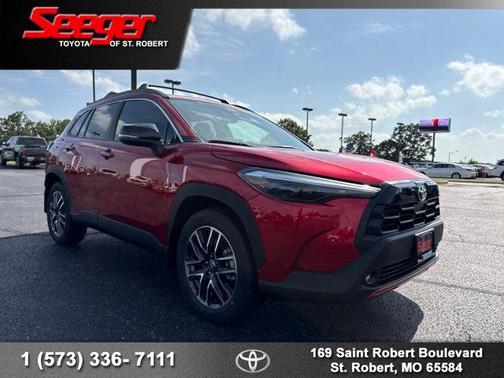 Soul Red Crystal 2026 Toyota Corolla Cross XLE