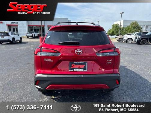 Soul Red Crystal 2026 Toyota Corolla Cross XLE