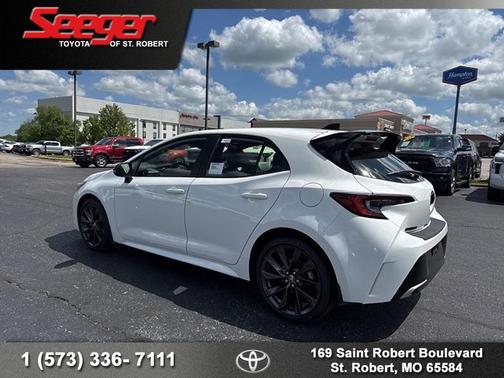 Ice Cap 2026 Toyota Corolla XSE