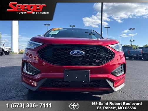 Rapid Red Metallic Tinted Clearcoat 2020 Ford Edge ST