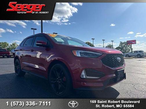 Rapid Red Metallic Tinted Clearcoat 2020 Ford Edge ST
