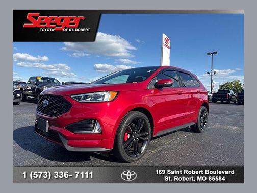 Rapid Red Metallic Tinted Clearcoat 2020 Ford Edge ST