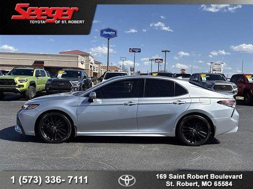 Celestial Silver Metallic 2024 Toyota Camry Hybrid SE