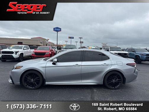 Celestial Silver Metallic 2024 Toyota Camry Hybrid SE