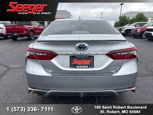 Celestial Silver Metallic 2024 Toyota Camry Hybrid SE