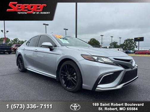 Celestial Silver Metallic 2024 Toyota Camry Hybrid SE